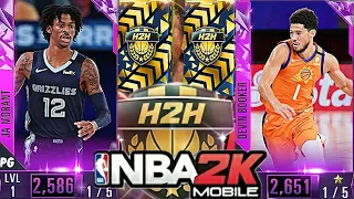 WE PULLED TWO AMETHYST CARDS!!! | NBA 2K MOBILE SEASON 3 HEAD TO HEAD PACK OPENING