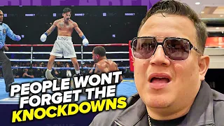 Eddy Reynoso reacts to Ryan Garcia FAILED drug test! Says you CAN'T TAKE AWAY THE 3 KNOCKDOWNS!