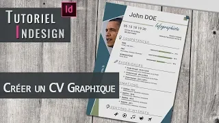 Indesign | Comment créer un CV graphique