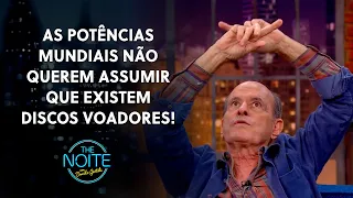 Ney Matogrosso afirma já ter avistado um disco voador | The Noite (28/04/22)