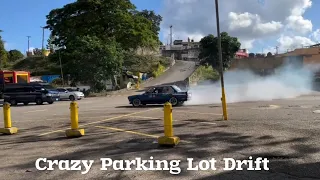 Crazy Parking Lot Drifting in Jamaica 🇯🇲 by Teddy Ranks
