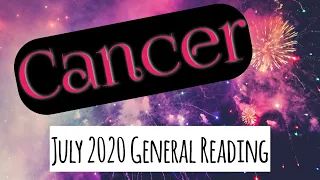 CANCER July 2020 General Tarot Reading - The Universe Rocks Your World! A Revelation.