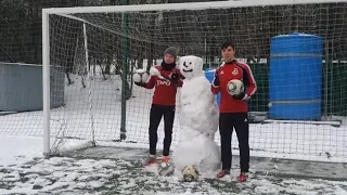 Зимний футбол в России / Winter football in Russia