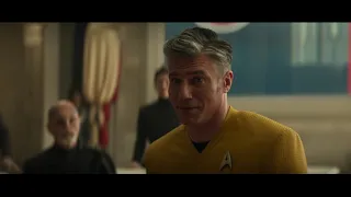 Star Trek: Strange New Worlds / Captain Pike inspiriert eine Zivilisation.