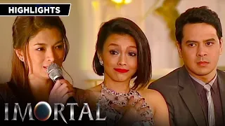 Lia is forced to give a speech for the upcoming wedding of Clarisse and Mateo | Imortal