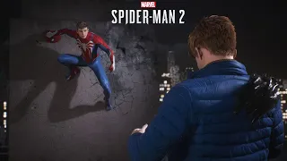 Harry Helps Peter At Coney Island With The Advanced Suit 2.0 In Marvel's Spider-Man 2 (4K 60fps)