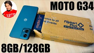 Moto G34 5G 8GB/128GB Unboxing - Should You Buy it ?