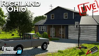 🔴LIVE🔴Let's start a new farm on Richland Ohio!