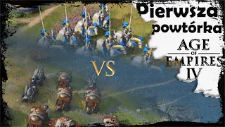 Która frakcja jest najbardziej OP? Komentuję pierwsza powtórkę w Age of Empires 4!