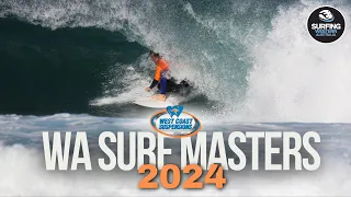 Day 2 at the 2024 West Coast Suspensions Surf Masters at Gas