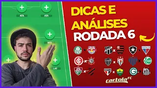 CARTOLA FC 2022 - DICAS E ANÁLISES RODADA 6 | PARA VOCÊ MITAR E VALORIZAR #cartolafc #cartolafcdicas