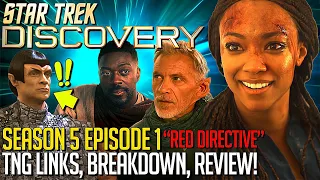 Star Trek Discovery - Season 5 Episode 1 - Breakdown & Review!