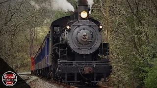 Wilmington & Western 58: Springtime Steam Along The Red Clay Creek (4K)