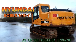 Hyundai ROBEX 140-7 at Undercarriage Ireland