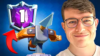 😱🥇ICH BIN PLATZ 1 DER WELT mit X-BOGEN CYCLE… (unfassbar!) | Clash Royale Deutsch