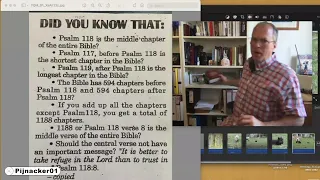 Is Psalm 118 really the middle chapter of the Bible? Fact Check