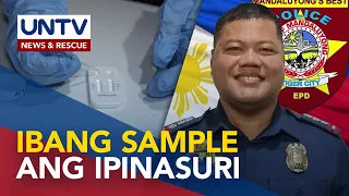 Ex-Mandaluyong police chief, gumamit umano ng ibang urine sample sa PDEA-NBI drug test