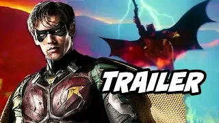 Titans Official Trailer - Robin, Raven, Starfire, Beast Boy Explained