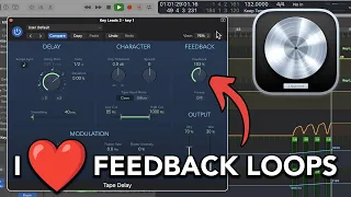 Logic Pro - Tape Delay Feedback Loops