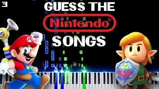 Guess Nintendo Music on Piano (Part 3)