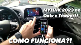 MYLINK SEM BLUETOOTH?! Demonstração do sistema MyLink na linha 2023 do Onix e Tracker!! (4K)