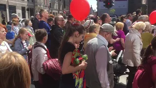 Protest against transfer of Russian schools into the Latvian language