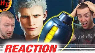 Devil May Cry 5- MEGA BUSTER- trailer reaction TGS 2018