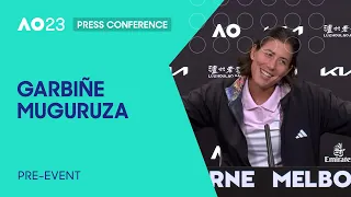 Garbiñe Muguruza Press Conference en Español | Australian Open 2023 Pre-Event