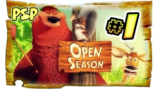 Open Season Walkthrough Part 1 (PSP) Movie Game [Full 1 of 10]