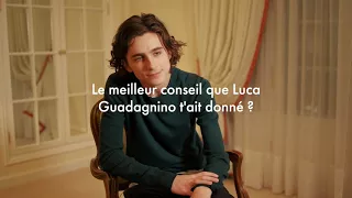 Vogue Hommes a rencontré Timothée Chalamet, la révélation du film "Call Me By Your Name"