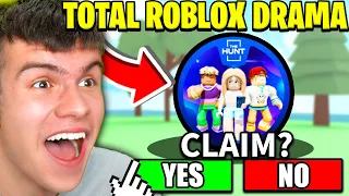 How To GET THE HUNT BADGE In Roblox TOTAL ROBLOX DRAMA! ROBLOX THE HUNT EVENT 2024