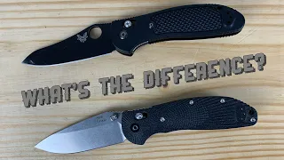 Comparison Between the Benchmade Griptilian and the Doug Ritter MK1 G2