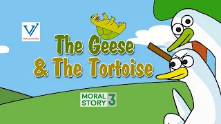 THE GEESE AND THE TORTOISE | Moral Story for Children 3 | English | VIMAL JYOTHI PUBLICATIONS