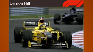 Spa 1998 Damon Hill 2018 F1 {1080p 60fps}