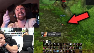 Asmongold Reacts to Mizkif's Death in Hardcore WoW