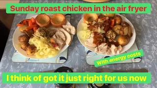 Air Fryer Sunday Roast Chicken