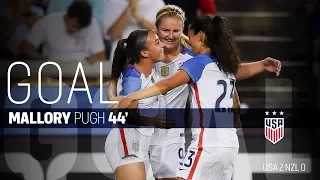 WNT vs. New Zealand: Mallory Pugh Goal - Sept. 19, 2017