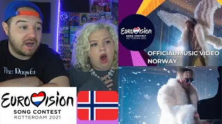 TIX - Fallen Angel - Norway - Official Video - Eurovision 2021 | COUPLE REACTION VIDEO