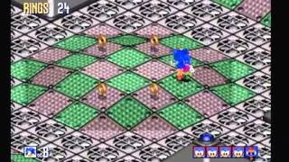 Sonic 3D: Flickies' Island (Sega Saturn) #17 : Gene Gadget Zone 1