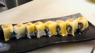 how to make softshell crab mango roll