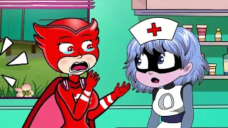 Poor Baby Catboy is Blind? Baby Catboy Hates Mom! | PJ Masks Animation