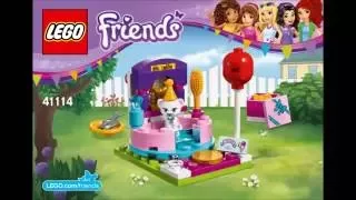 LEGO Friends 41114 - Party Styling - Building Instructions