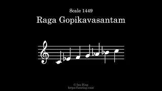 Scale 1449: Raga Gopikavasantam