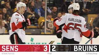 March 21: Sens vs. Bruins - Post-game Media