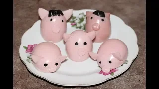 Поросята из яиц. Новогодняя закуска | piglets from eggs