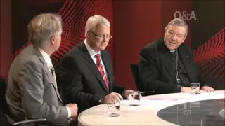 Bishop George Pell Schools Richard Dawkins on the Origins of the Universe.