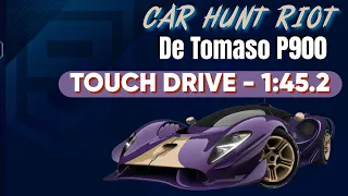 Asphalt 9 De Tomaso P900 Car Hunt Riot Touch Drive Reverse Circuit