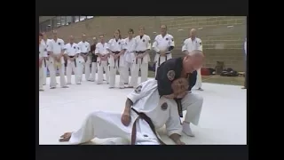 Hard street defense using ju jitsu