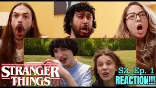 STRANGER THINGS | Season 3, "Chapter One: Suzie, Do You Copy?" | REACTION!!!