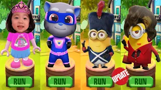 Tag with Ryan's Sister vs Blue Hero Tom vs Grenadier Minion vs Lady Stuart